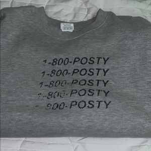1-800-POSTY sweatshirt